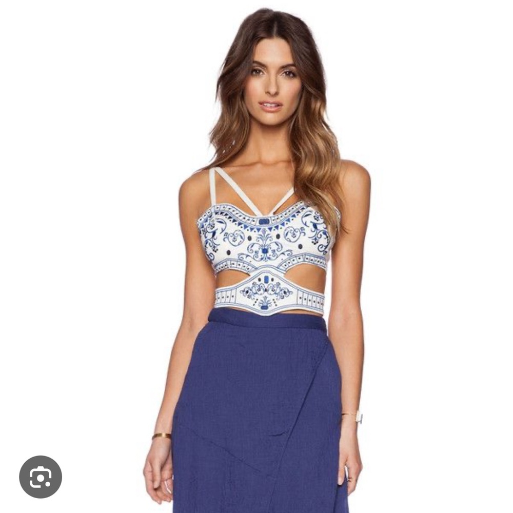 The Jetset Diaries Emperor Crop Top